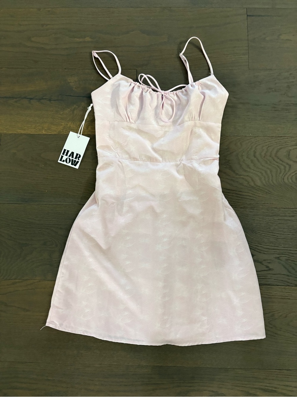 Harlow pink women’s summer dress sz SM NWT ret $149